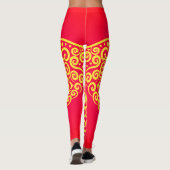 Leggings papillon de style bohème (Dos)