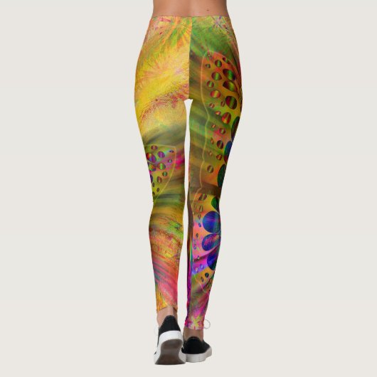 Leggings Papillon de "Tiedye" (Dos)