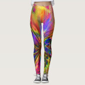 Leggings Papillon de "Tiedye" (Devant)
