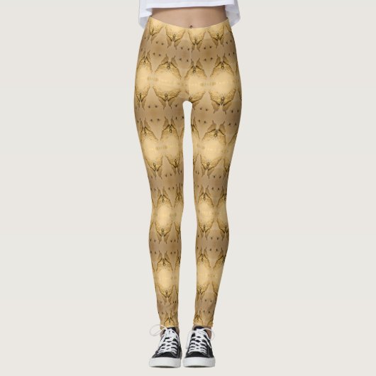 Leggings Papillon d'or (Devant)