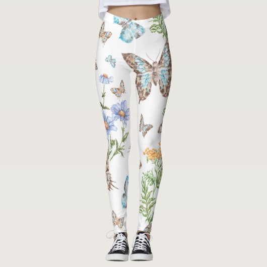 Leggings Papillon, effet Art (Devant)