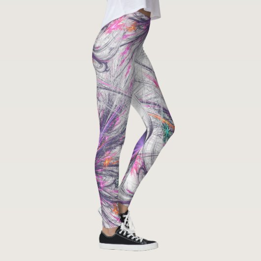 Leggings Papillon élégant fractal (Droite)