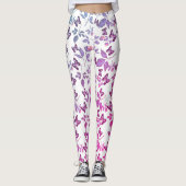 Leggings Papillon et belle nature (Devant)