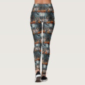 Leggings Papillon Halloween Éffrayant (Dos)