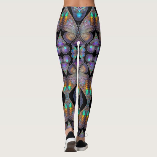 Leggings Papillon lavande (Dos)