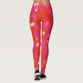 Leggings Papillon léopard rose (Dos)
