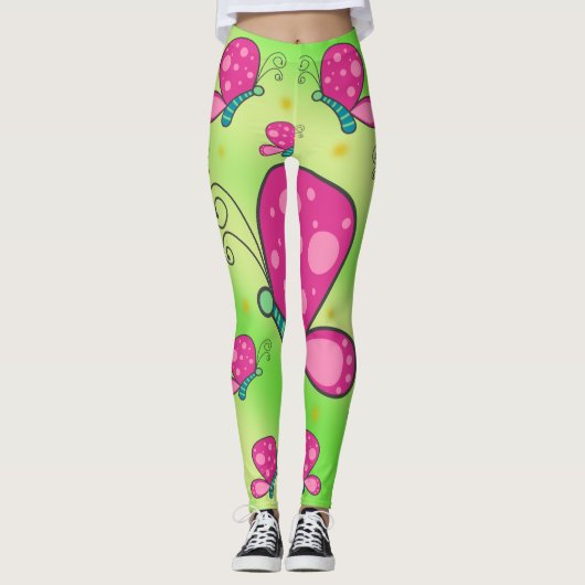 Leggings Papillon mère  (Devant)