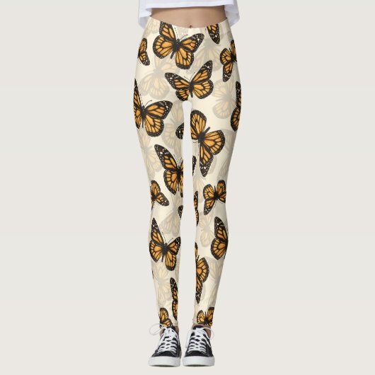 Leggings Papillon monarque (Devant)