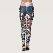 Leggings Papillon Monarque Abstrait (Dos)
