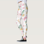 Leggings Papillon motif aquarelle (Gauche)