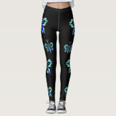 Leggings Papillon néon (Devant)