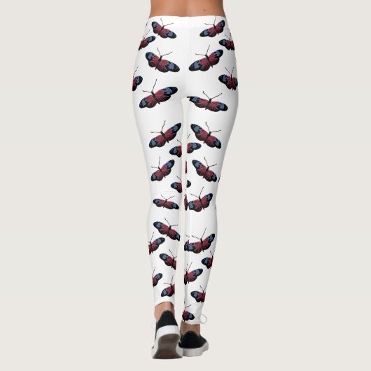 Leggings Papillon noir (Dos)