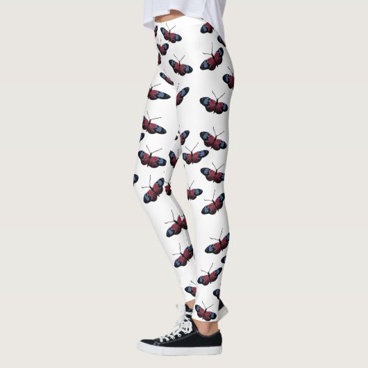 Leggings Papillon noir (Gauche)