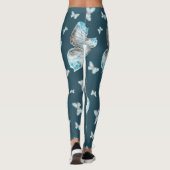 Leggings Papillon, papier peint (Dos)