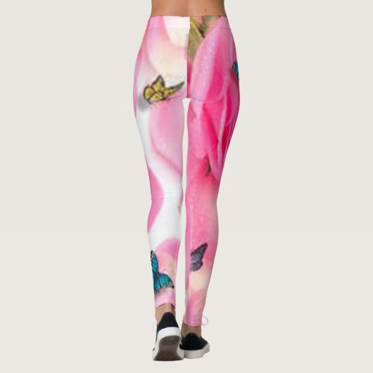 Leggings Papillon rose (Dos)