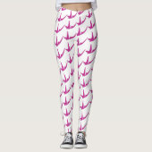 Leggings Papillon rose pâle (Devant)