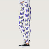 Leggings Papillon Saphir Fleur (Gauche)