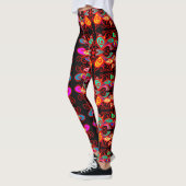 Leggings Papillons Abstraits (Gauche)