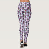 Leggings Papillons aux champignons poilus (Dos)
