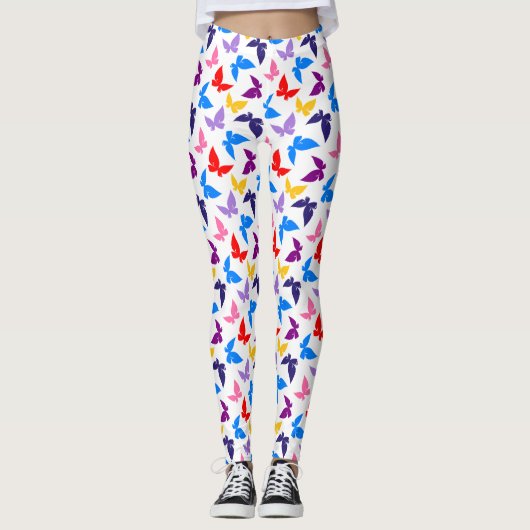 Leggings Papillons colorés (Devant)