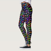 Leggings Papillons de peinture (Gauche)
