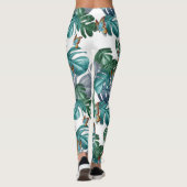 Leggings Papillons du Paradis/Tropical Turquoise Splash (Dos)