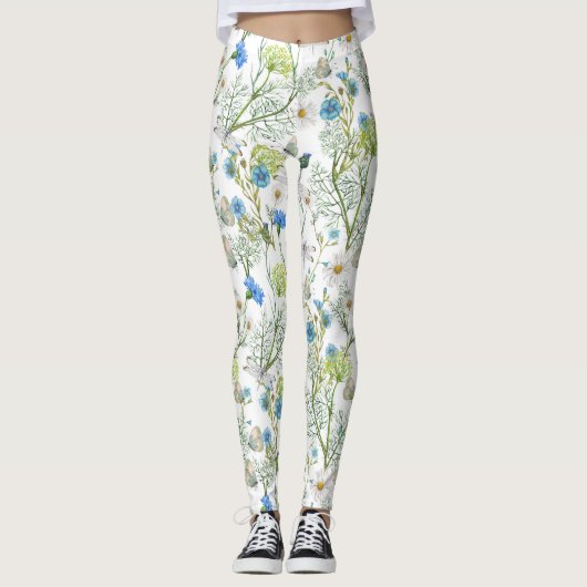 Leggings Papillons et dragons mouches (Devant)