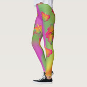 Leggings Papillons et fleurs (Gauche)