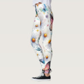 Leggings Papillons et marguerites (Gauche)