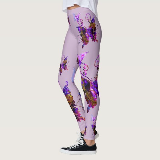 Leggings Papillons Imaginaires (Gauche)