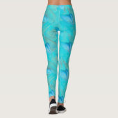 Leggings Papillons mobiles Abstraits (Dos)