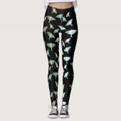 Leggings Papillons papillon bleu (Devant)