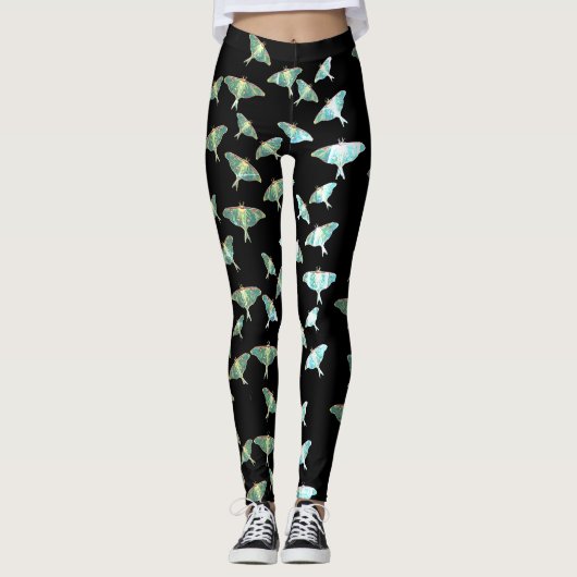 Leggings Papillons papillon bleu (Devant)