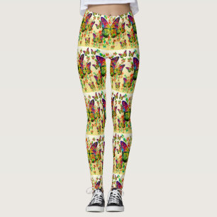 LEGGINGS PAPILLONS PRINTANIERS NATURE COLORÉE