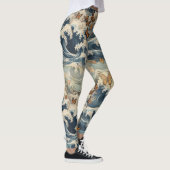 Leggings Papillons sur les vagues (Droite)