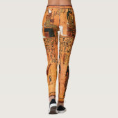 Leggings Papyrus royal égyptien (Dos)