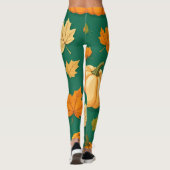 Leggings Parade de citrouilles (Dos)