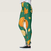 Leggings Parade de citrouilles (Gauche)