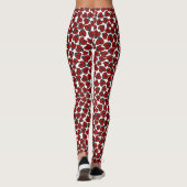 Leggings Parade de Ladybug sur blanc (Dos)