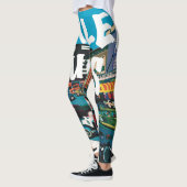 Leggings Parader avec le Blues de Harlem (Gauche)