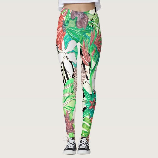 Leggings Paradis floral II (Devant)