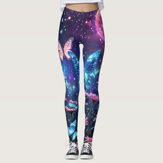 Leggings Paradis papillon (Devant)