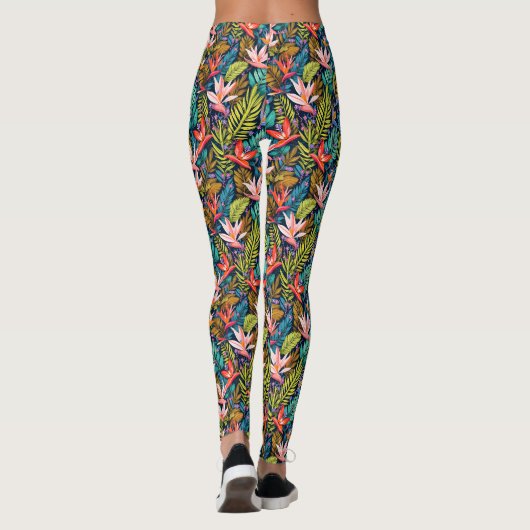 Leggings Paradis tropical (Dos)