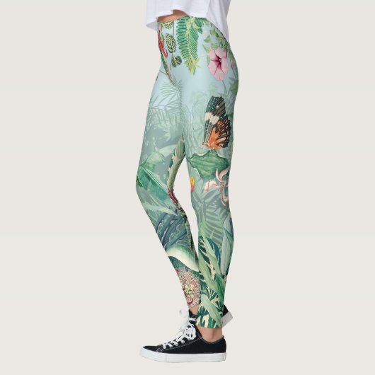 Leggings Paradis tropical (Gauche)