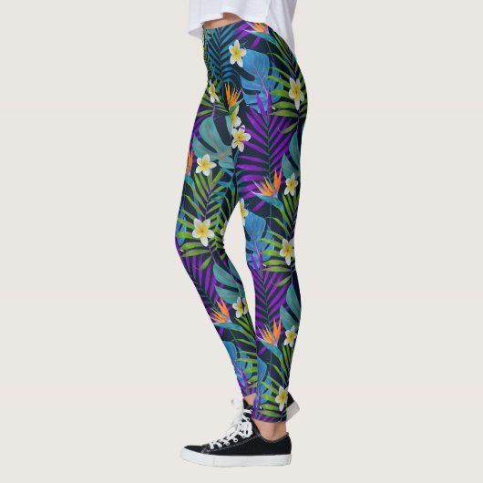Leggings Paradis tropical (Gauche)