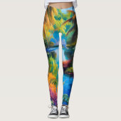 Leggings Paradis tropical II (Devant)