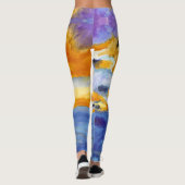 Leggings Parapentisme de coucher du soleil au-dessus de (Dos)