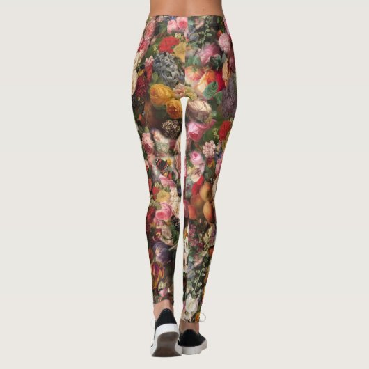 Leggings Parfait à Fleuresse (Dos)