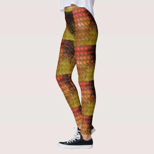 Leggings Parfait Prints_RedGold (Gauche)