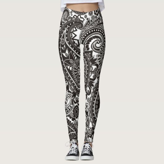 Leggings Parfaitement Paisley (Devant)